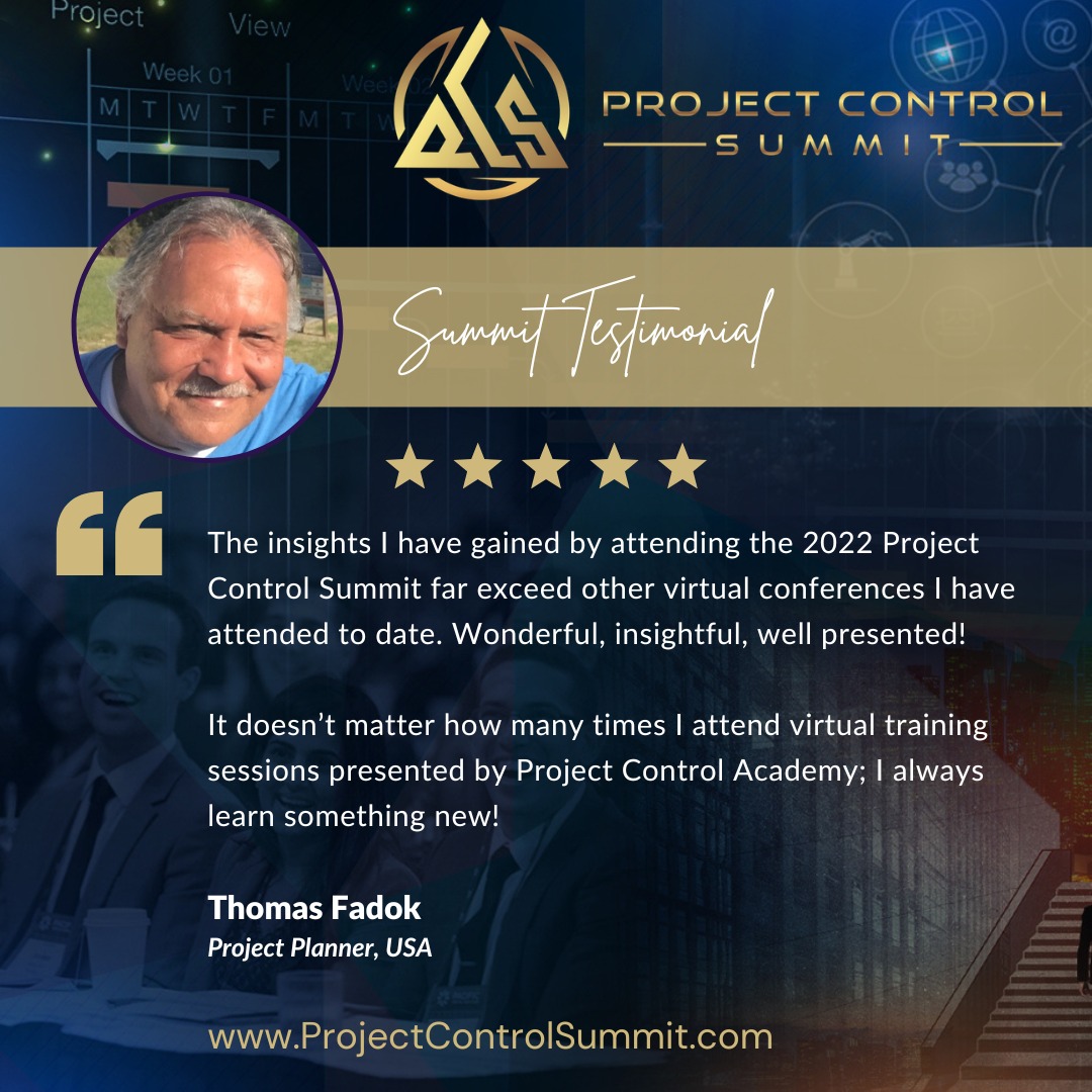 Project Control Academy - Thanks to all who joined us at the 2022 ...