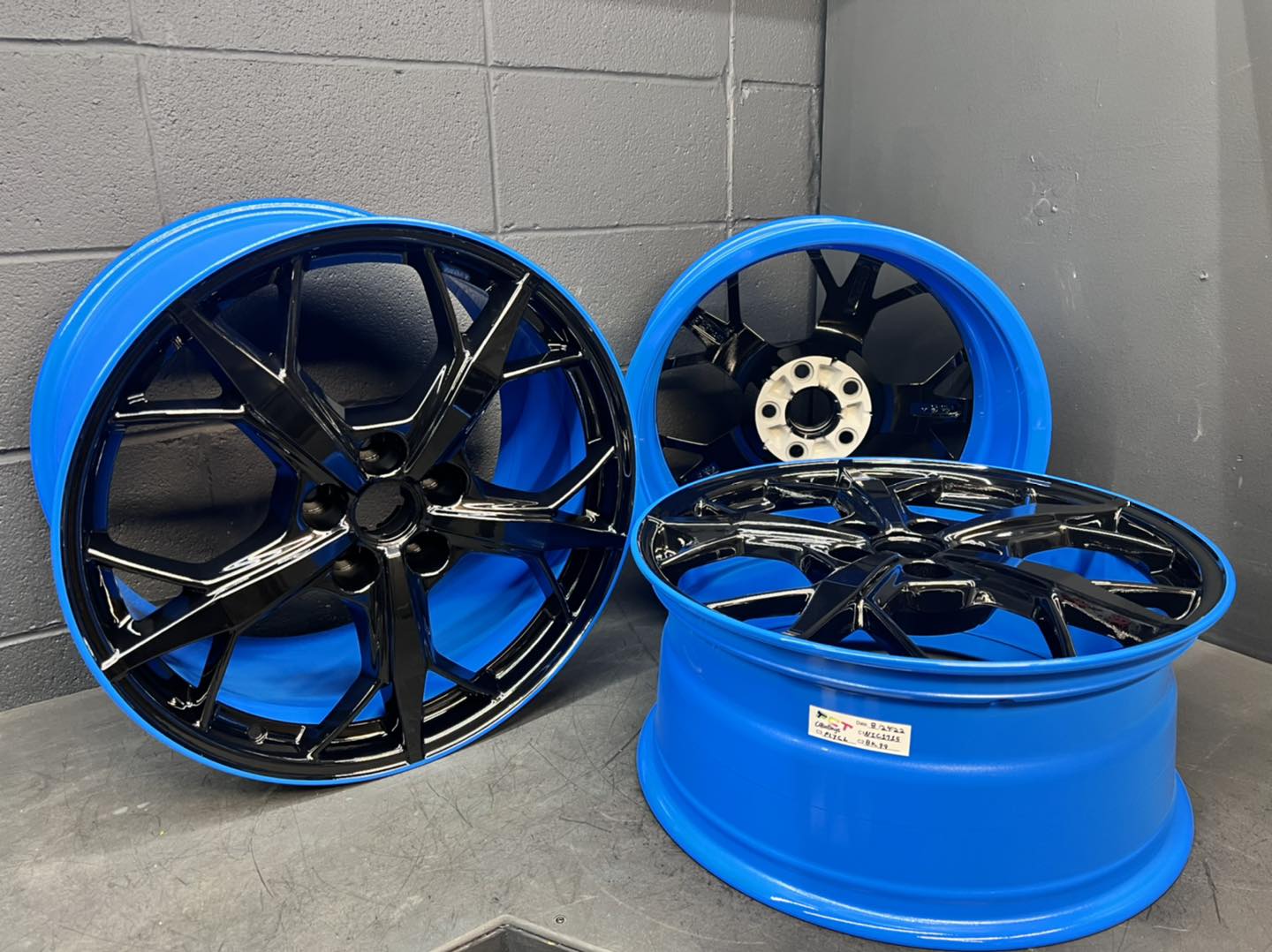 PCT Coatings - A little 2 tone work an a set of C8 wheels... | Facebook