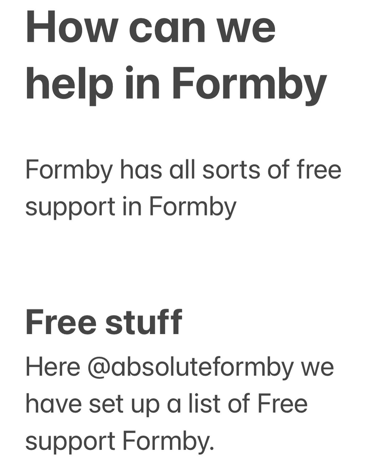 Absolute Formby - #free #formby @lighthouse_church_formby...