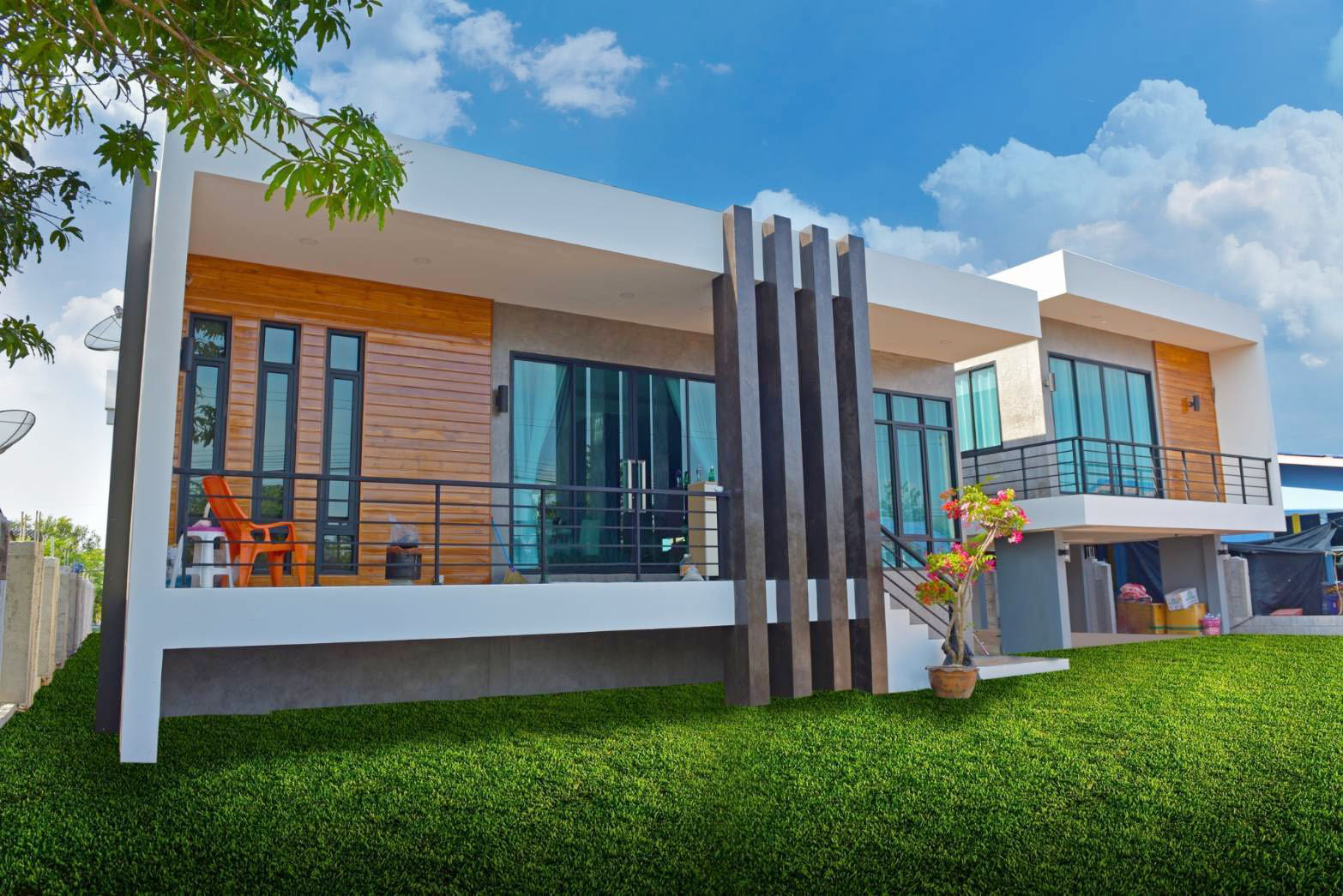 แบบบ้าน MD19... - แบบบ้านโมเดิร์น Modern-บ้านป่าตาลโมเดอเรท | Facebook