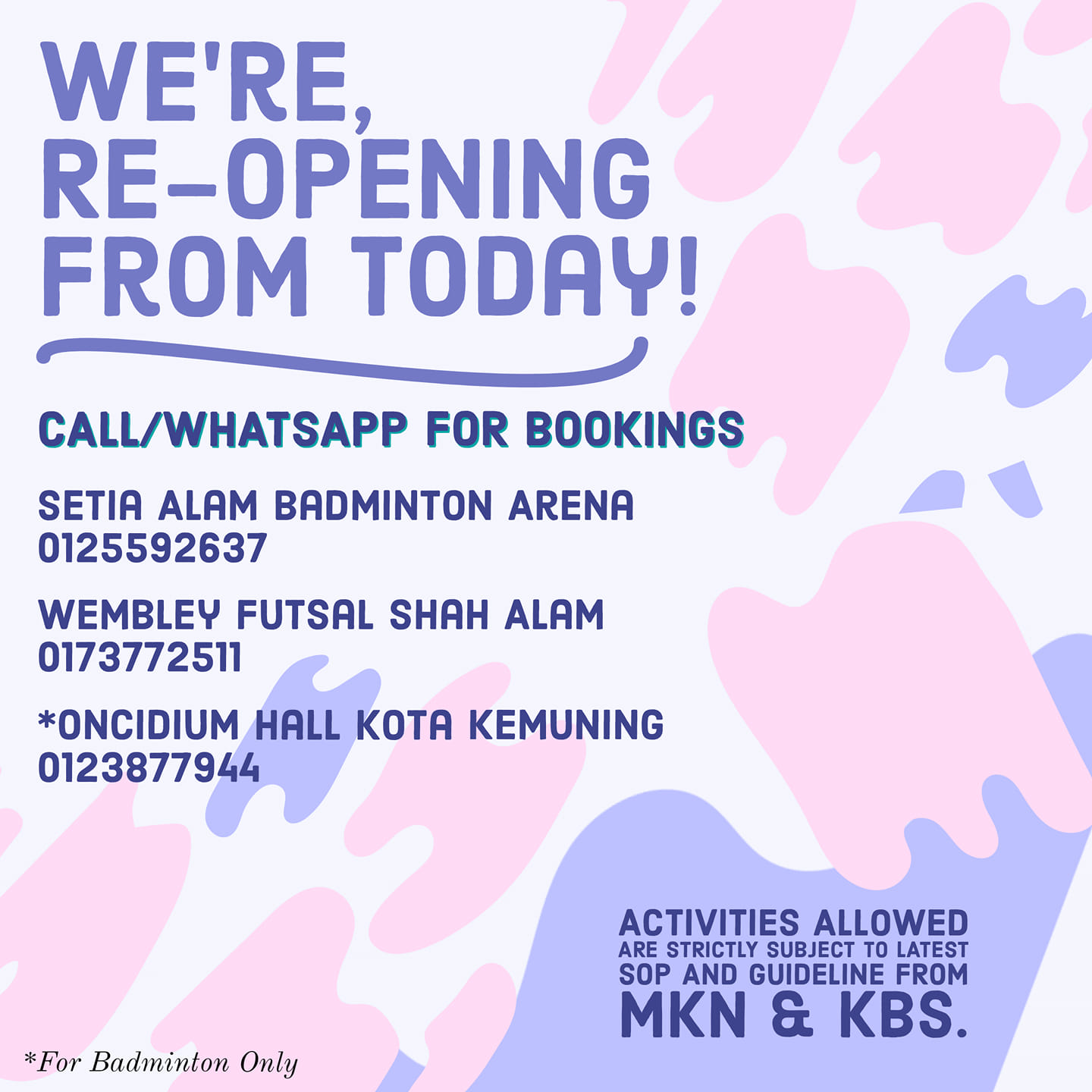 Setia Alam Badminton Arena Posts Facebook