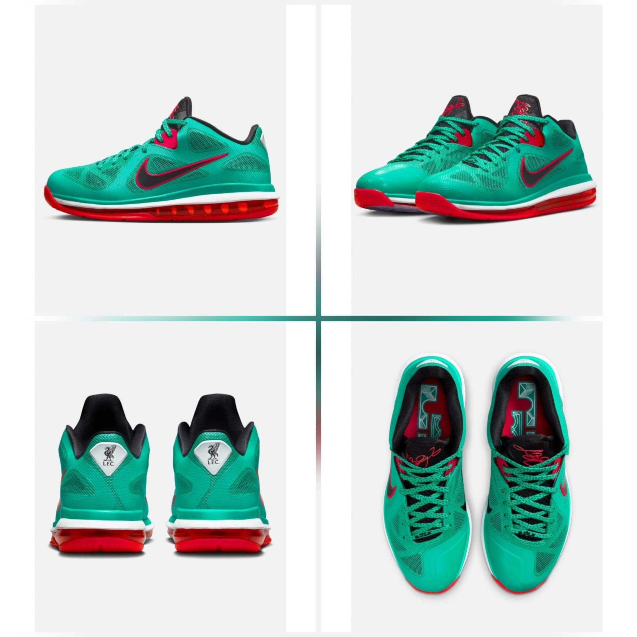 ⚽️ x 🏀 The LFC Nike Lebron 9 Low is out now 😍