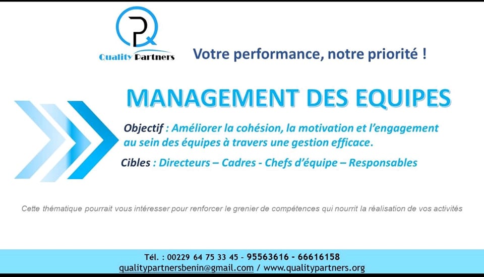 Le travail et la cohésion des... - Quality Partners Officiel | Facebook