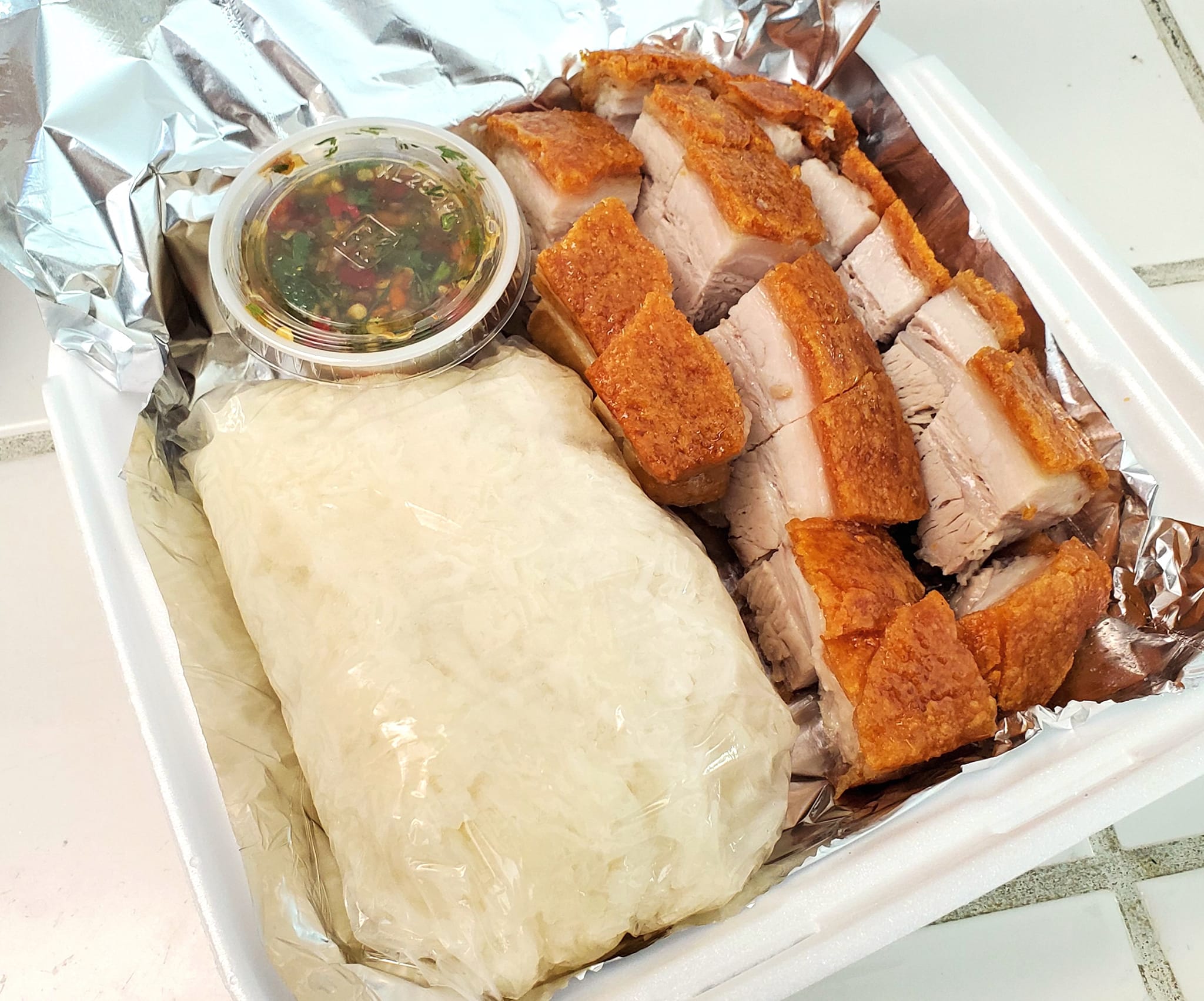 Order up : Tornado Eggs | Rice | Caramelize Pork Belly