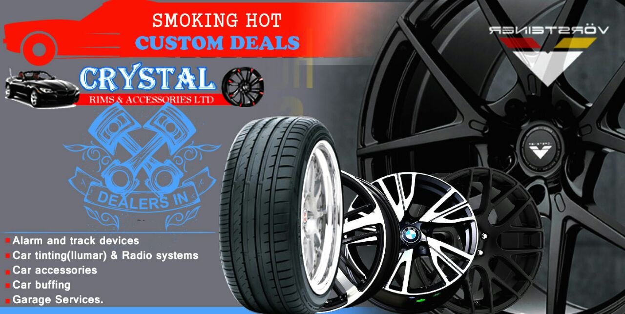 Crystal RIMS and Accesories | Nairobi West