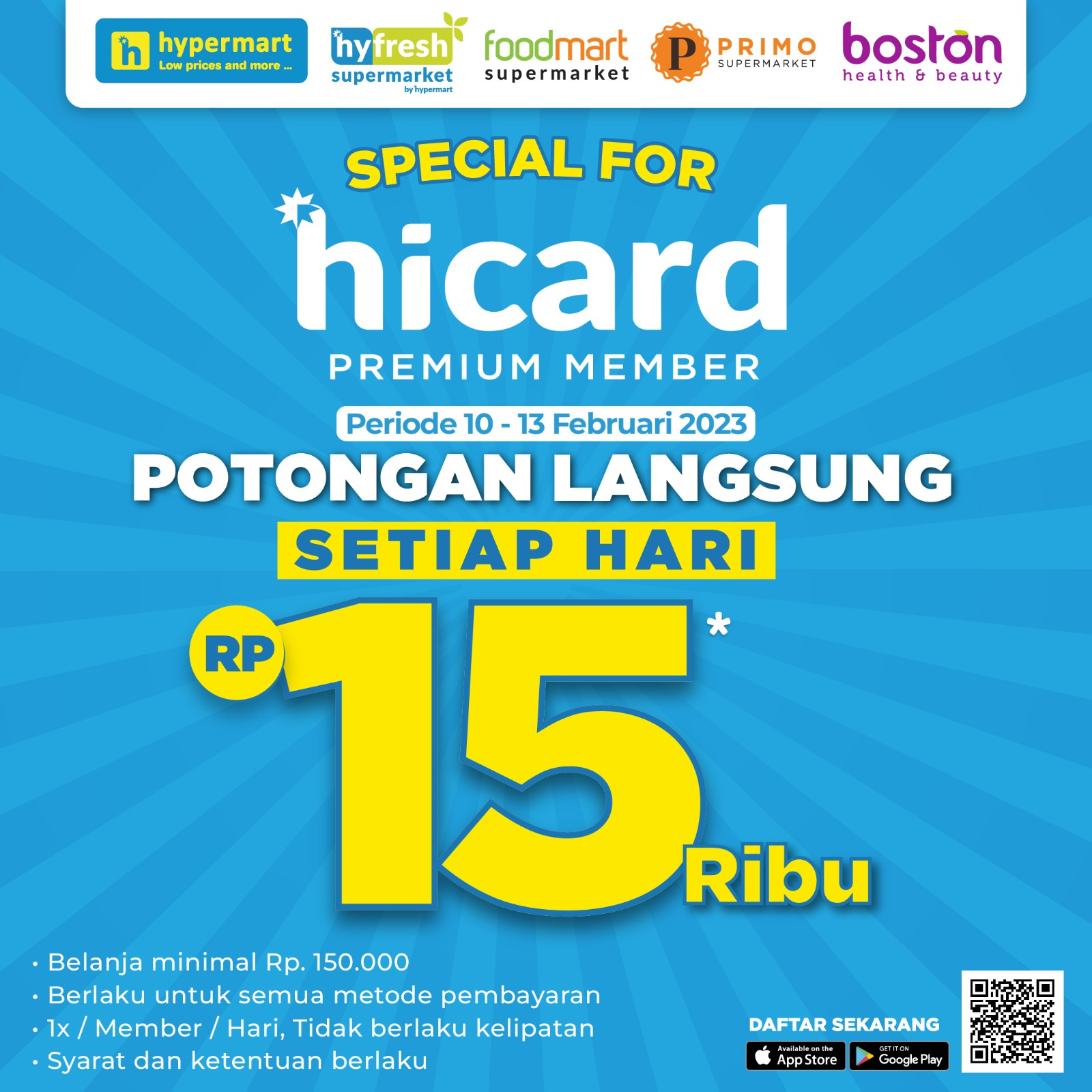 Hypermart - Untungnya jadi member Hypermart! Hypermart...