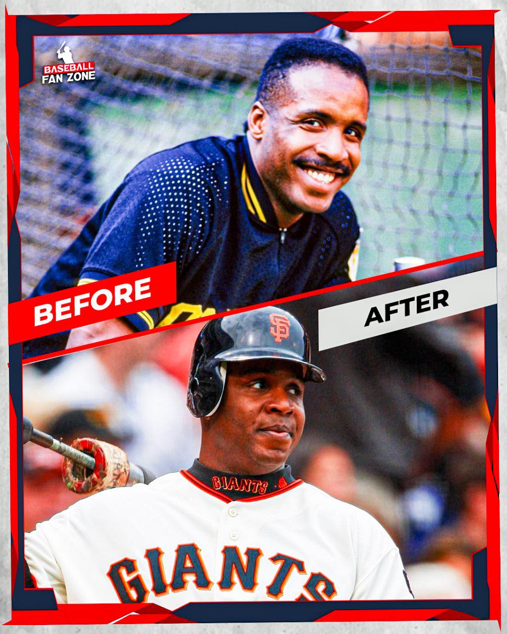 Barry Bonds’ transformation was wild😅 MLB - Baseball Fanzone | Facebook