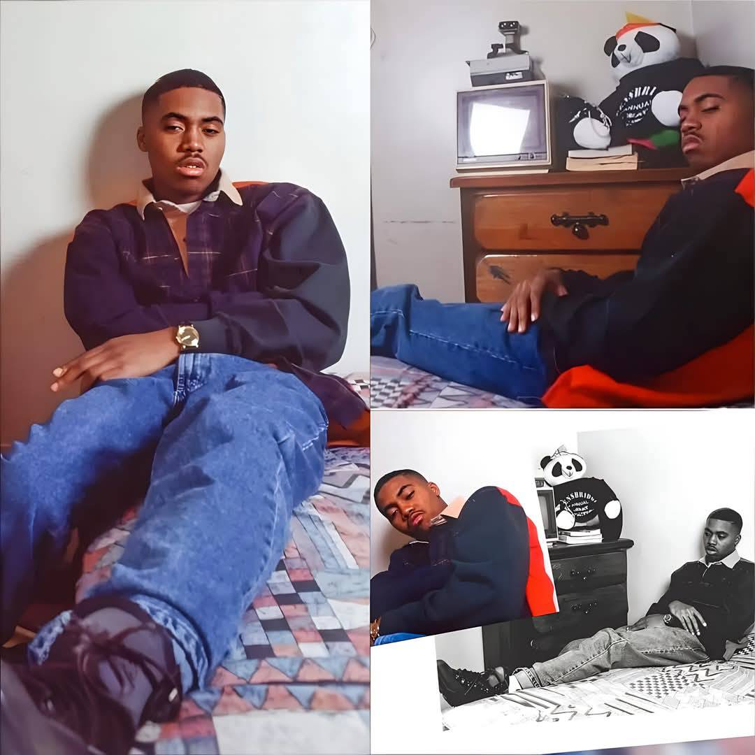 Nas in Queensbridge - 1996 👀💯 📸 Via: David Allen Langs