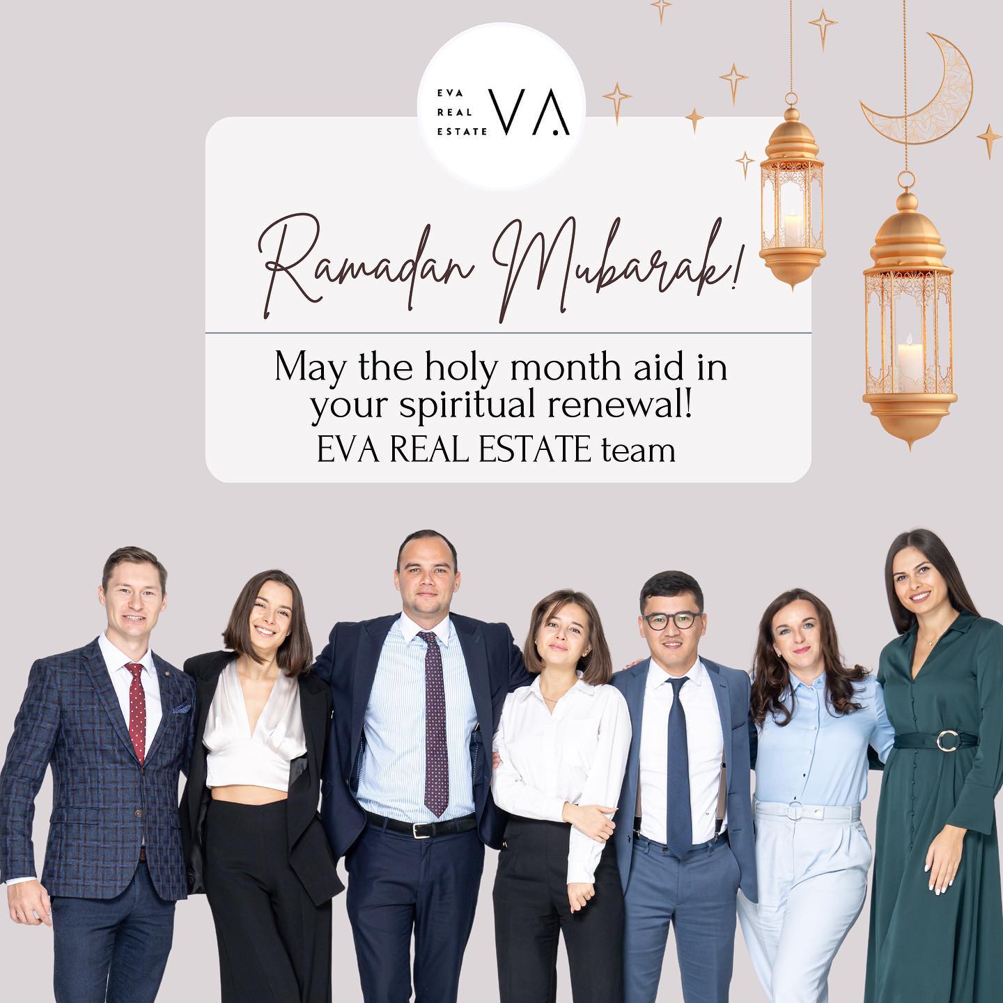 Happy Ramadan, dear... - EVA Real Estate agency in Dubai