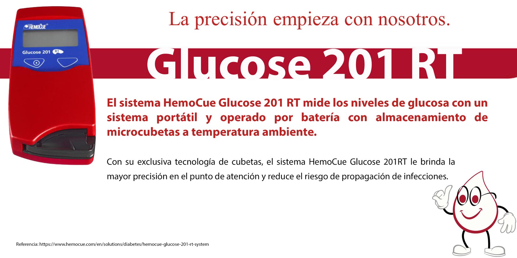 HemoCue-MX - El sistema HemoCue Glucose 201 RT mide los...