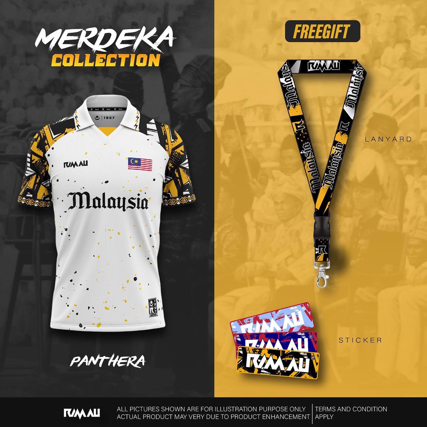 Rimau Apparel - #INTRODUCE - JERSI MERDEKA COLLECTION 2022...