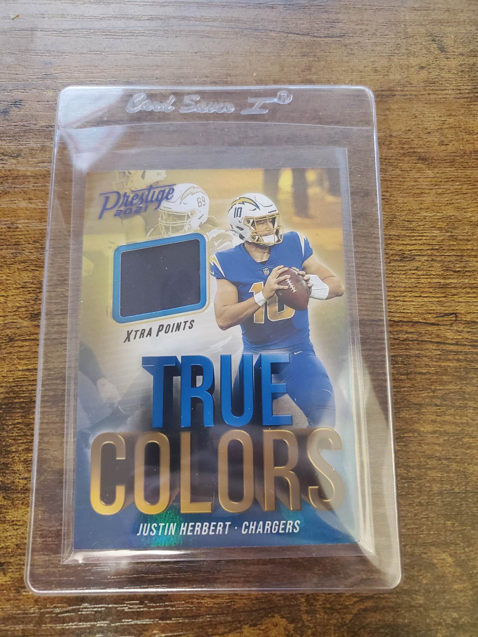Bolt up your PC with this Justin Herbert NT RPA /10 ⚡ 2020 Panini 