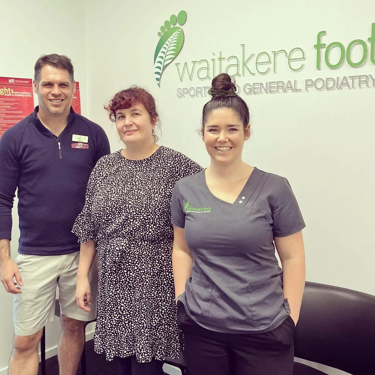 Waitakere - James Dolphin from Shoe Clinic Albany and Newmarket came to ...