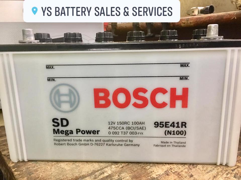 Bosch Battery N100 95e41r Dry Ys Battery Thuyakyaw Facebook