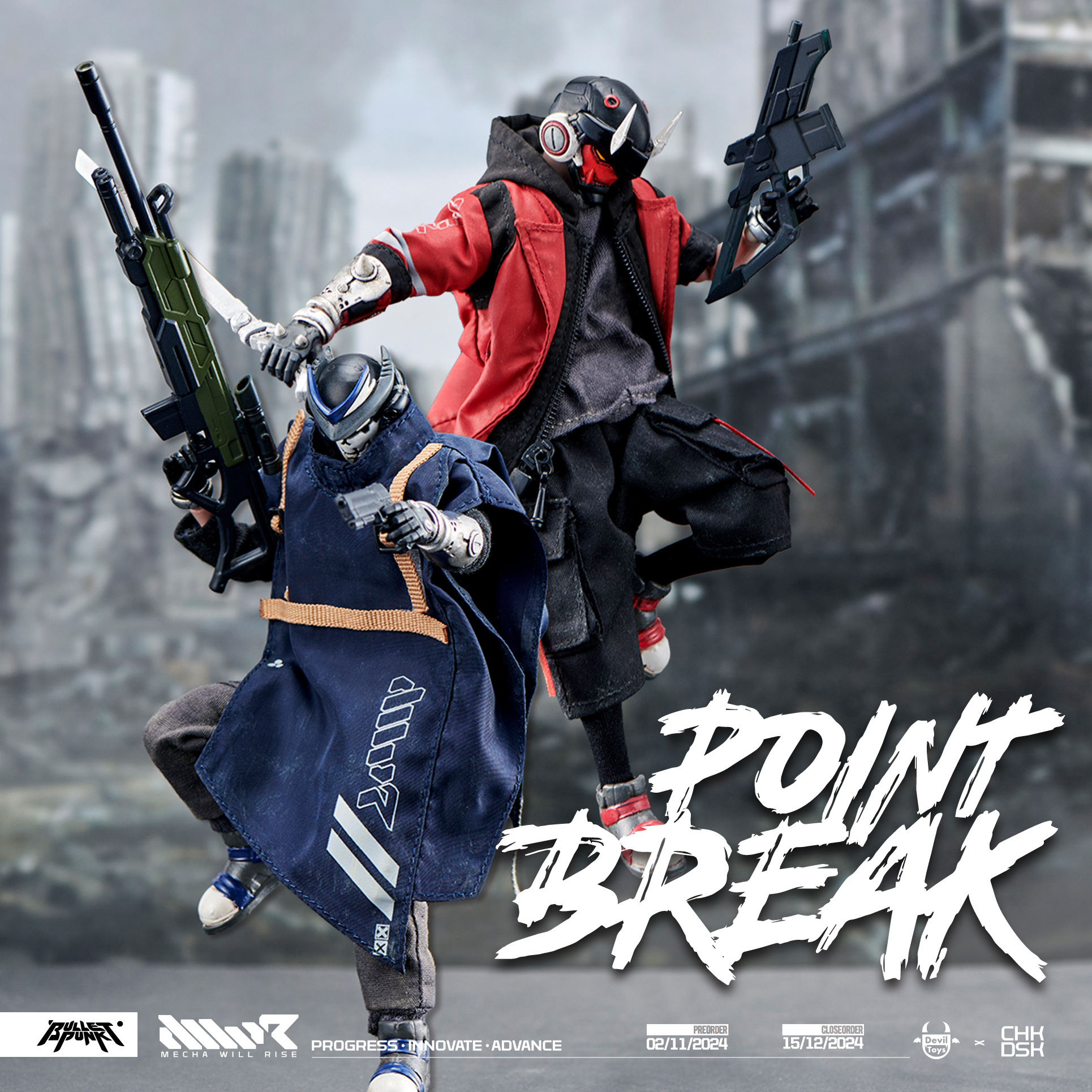 Devil Toys 1/12 Carbine (Point Break Version) June 2025 16,000 yen