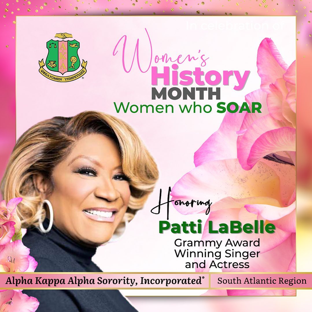 Alpha - Women Who SOAR in Fine Arts: Patti LaBelle is a two-time Grammy ...