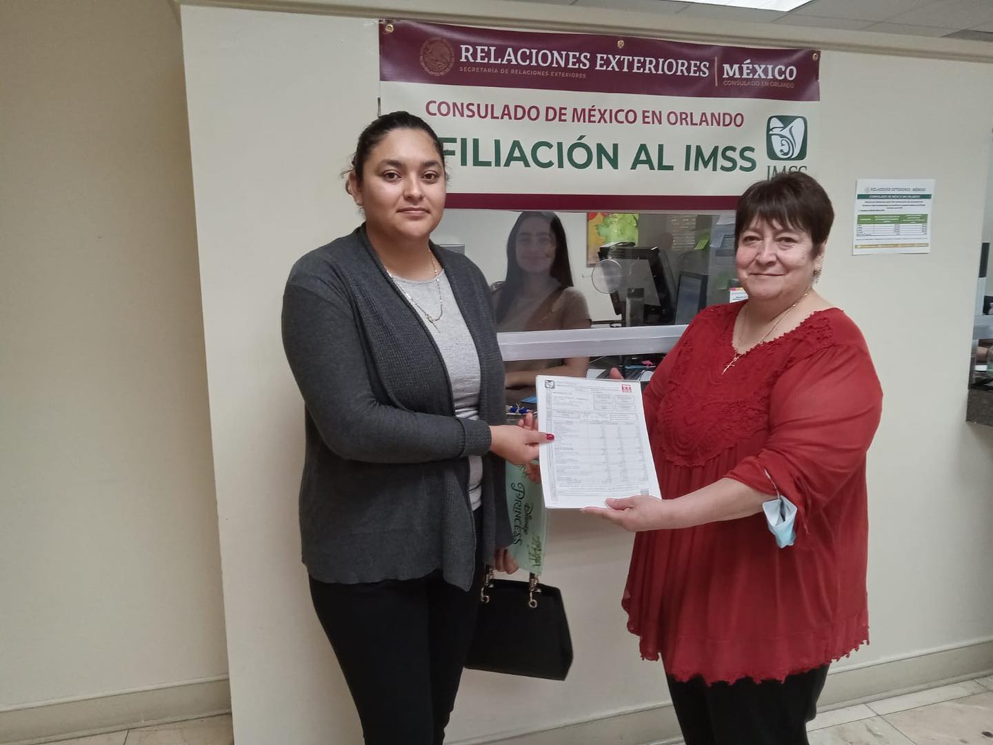 El día de hoy Ines tomo la gran... - Consulmex Orlando