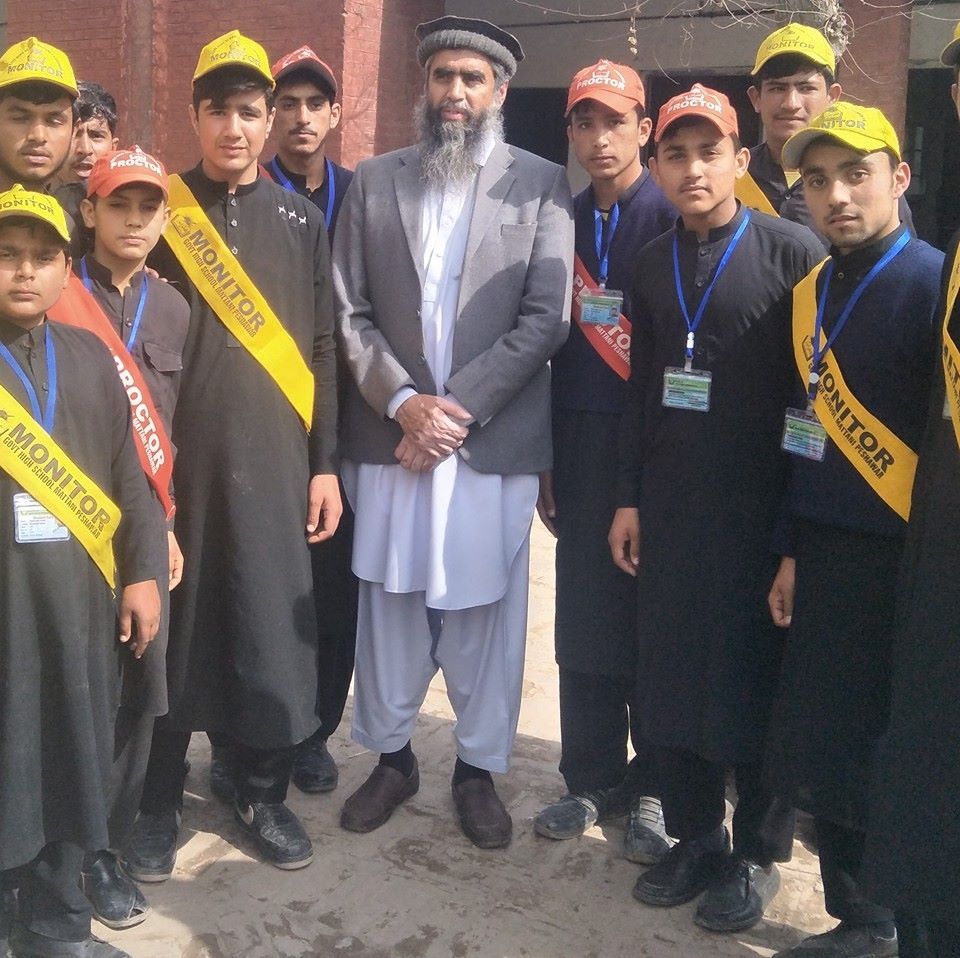 The recitation of Mr zohaib (class 9th A) in the oath taking ceremony ...