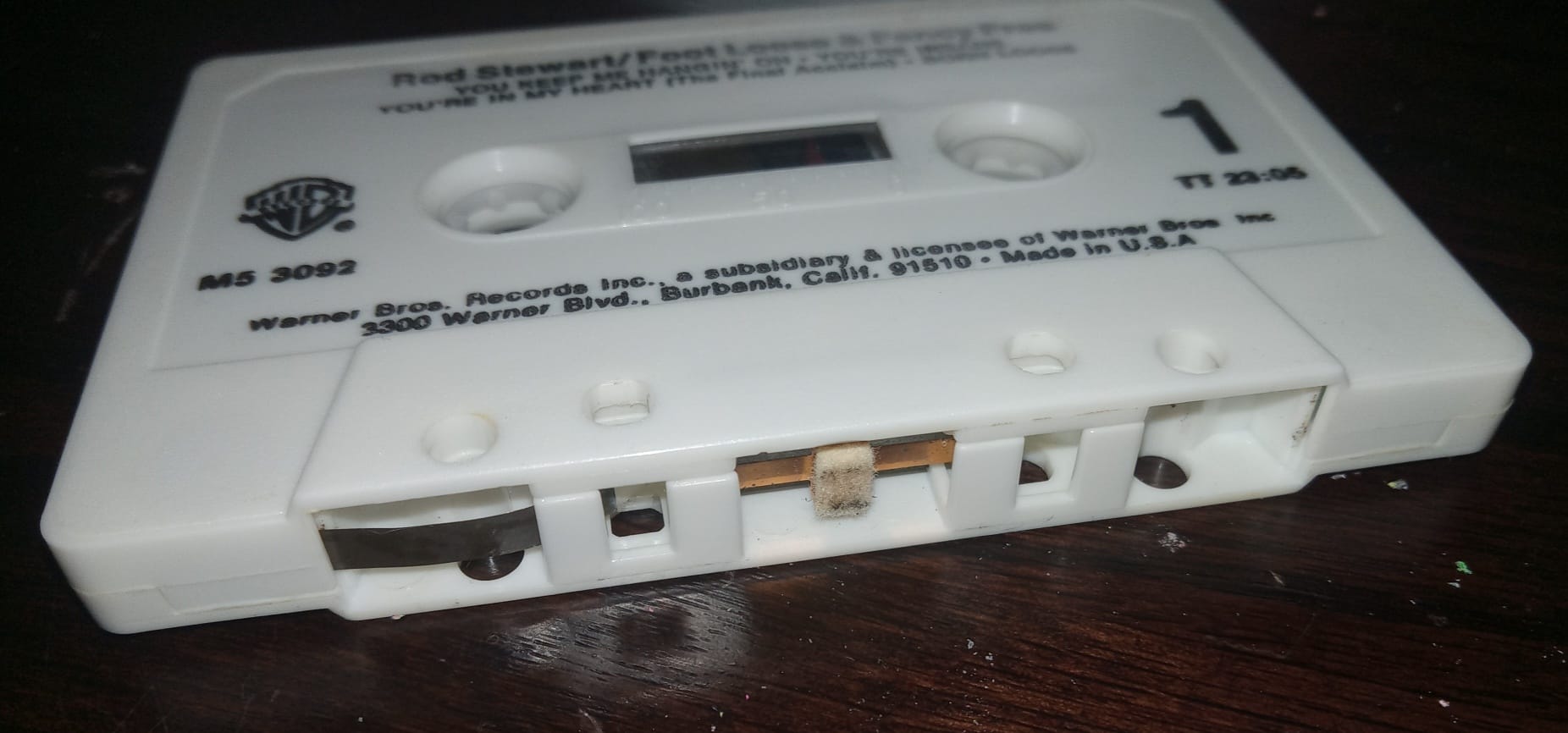 How to repair a slipped cassette tape