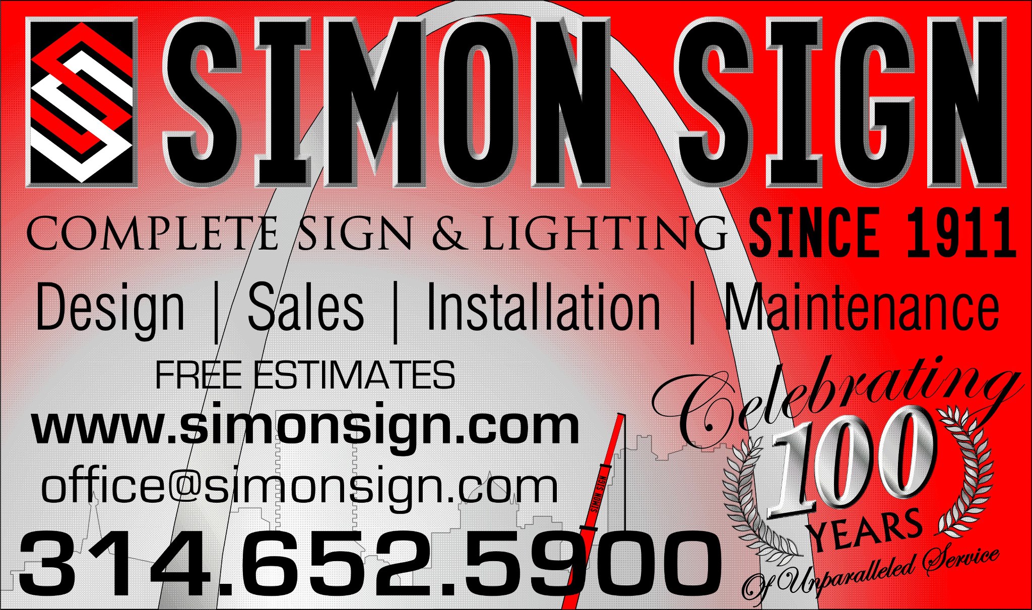 Simon Sign | St. Louis MO
