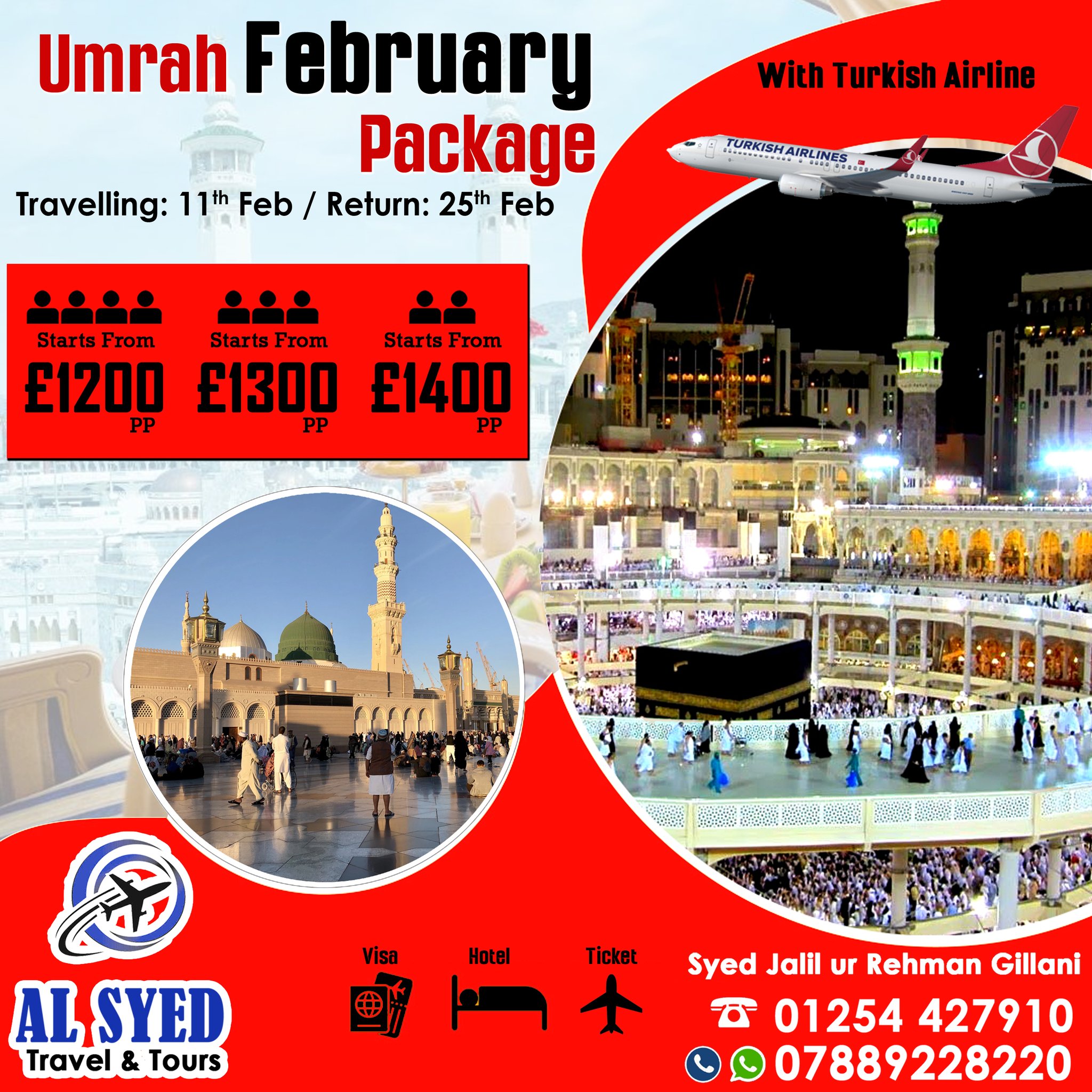 Al-Syed travel & tours | Accrington