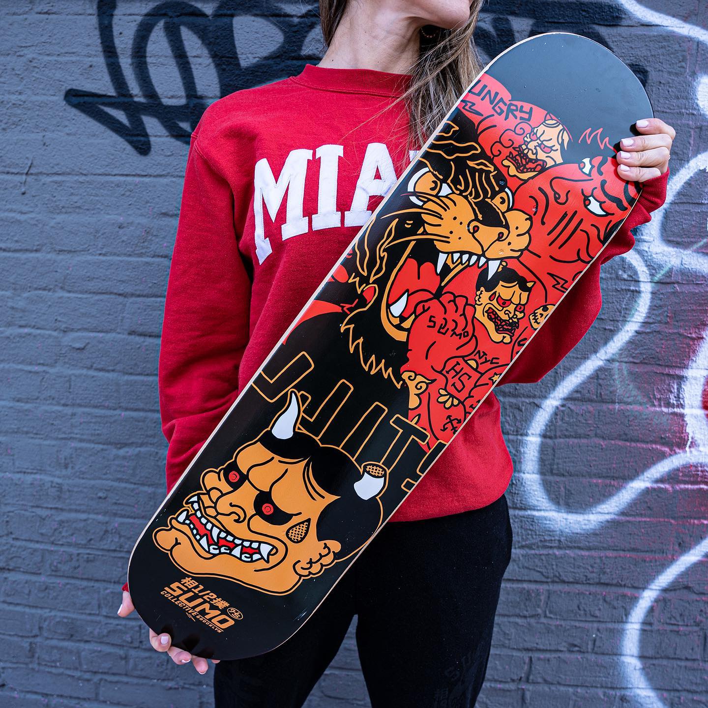 A look at one of the first double-kick skateboards - Mike 