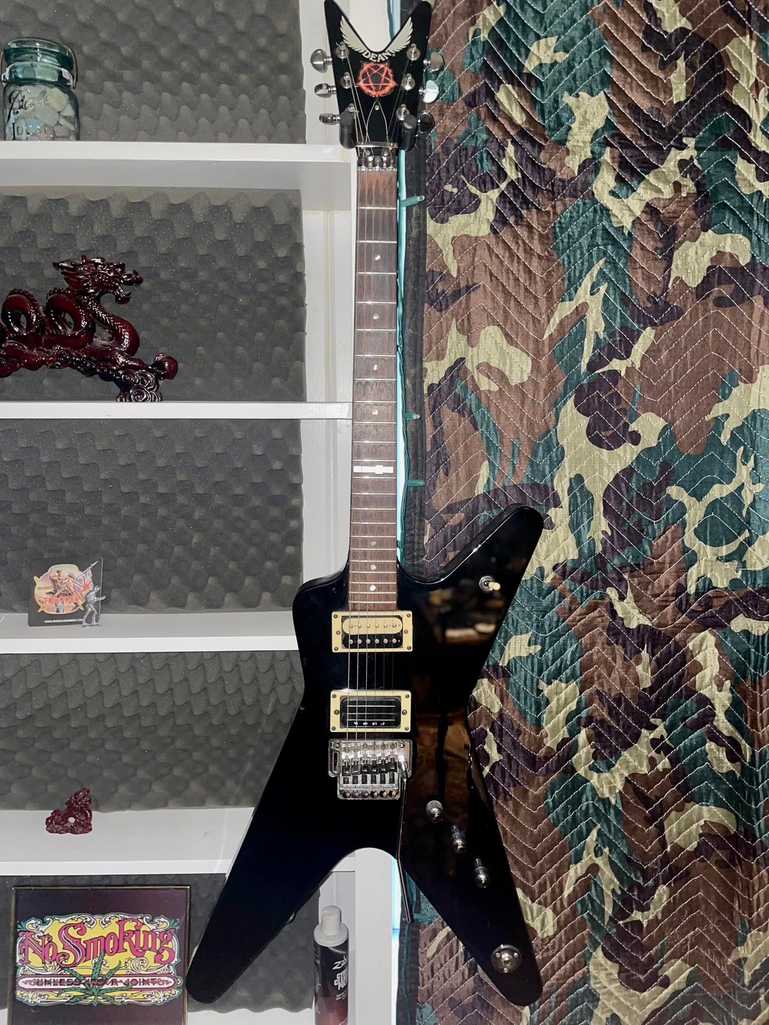 Dean ML Warbird . Korean made, 2007 I believe and not a dimebag