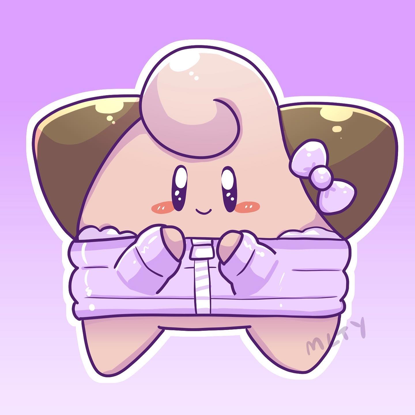 MLTY Comics - 💓 Cosy Cleffa! 💓 Here is the sticker for...