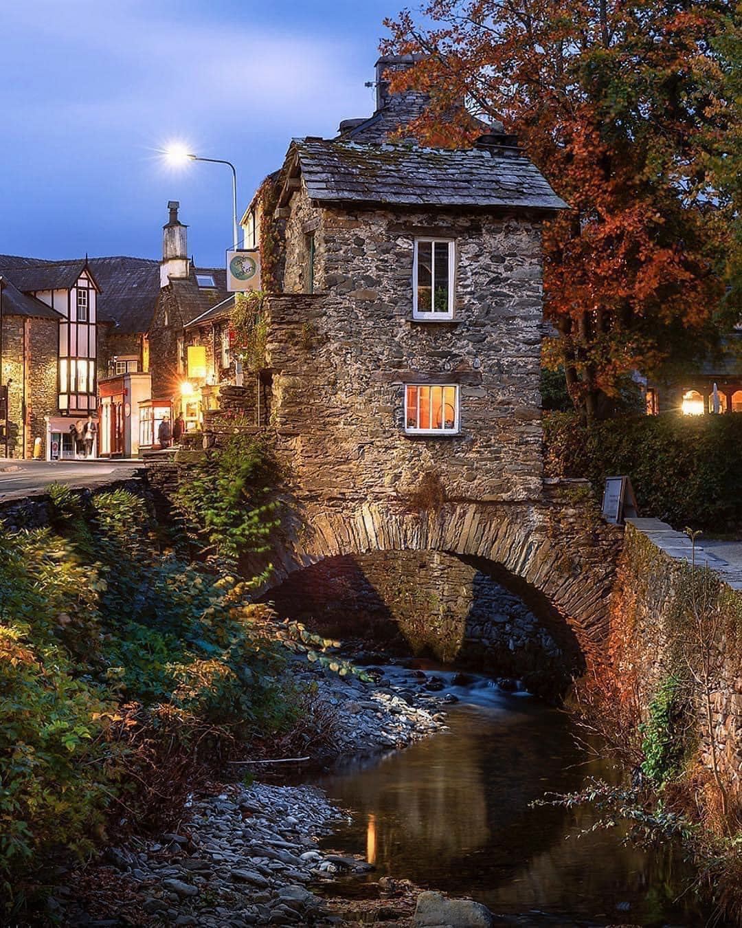 The Bridge House, Ambleside, Lake District, UK 🇬🇧 One of the