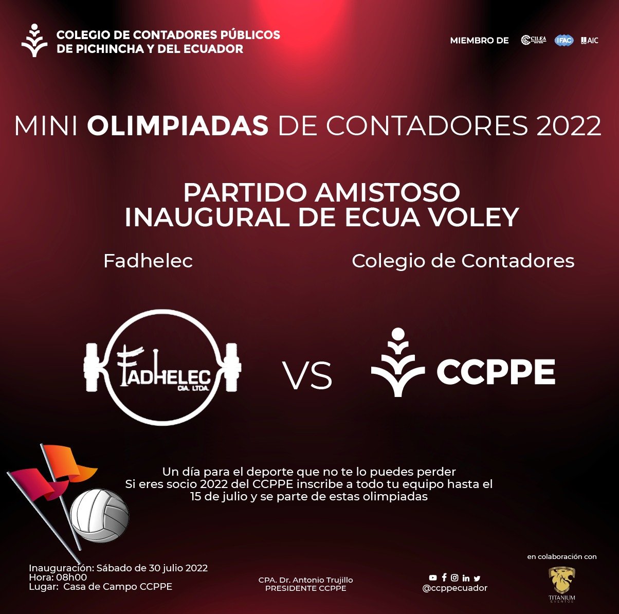 El espíritu deportivo que, nuestros socios, han demostrado durante ...