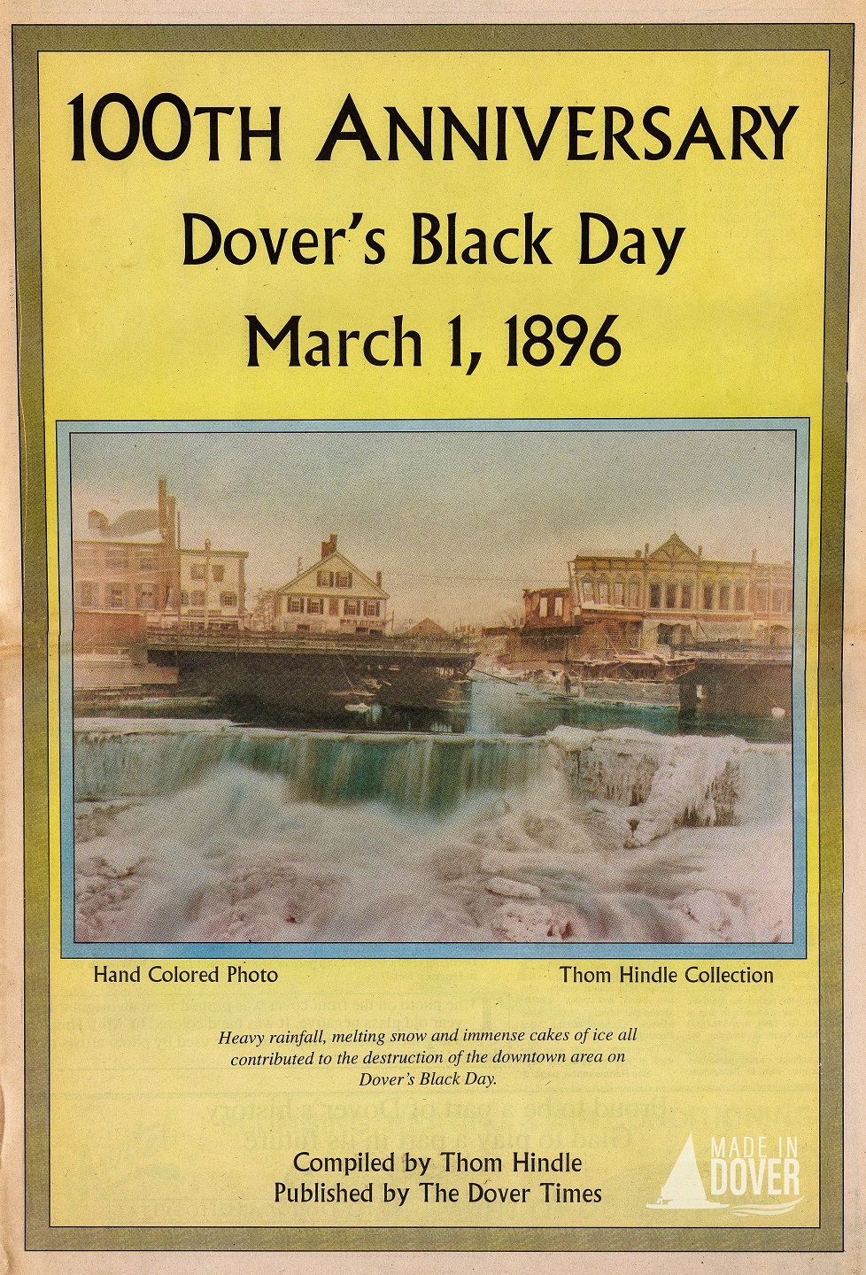 Made - On March 1, 1896, the City of Dover experienced one of the worst ...
