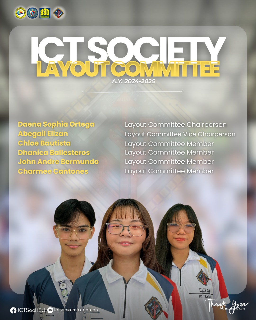 Information and Communications Technology Society - Higher School ng ...