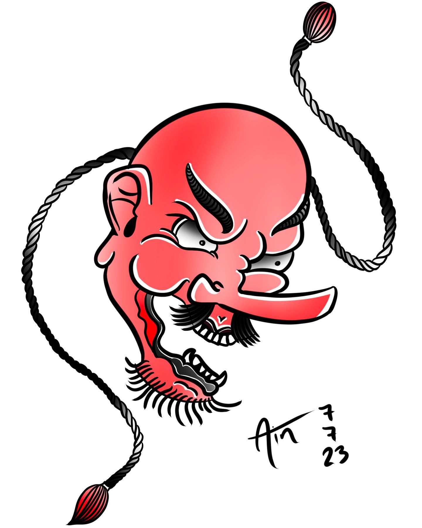 velocitypicks - Tengu!! How tf do you draw rope?