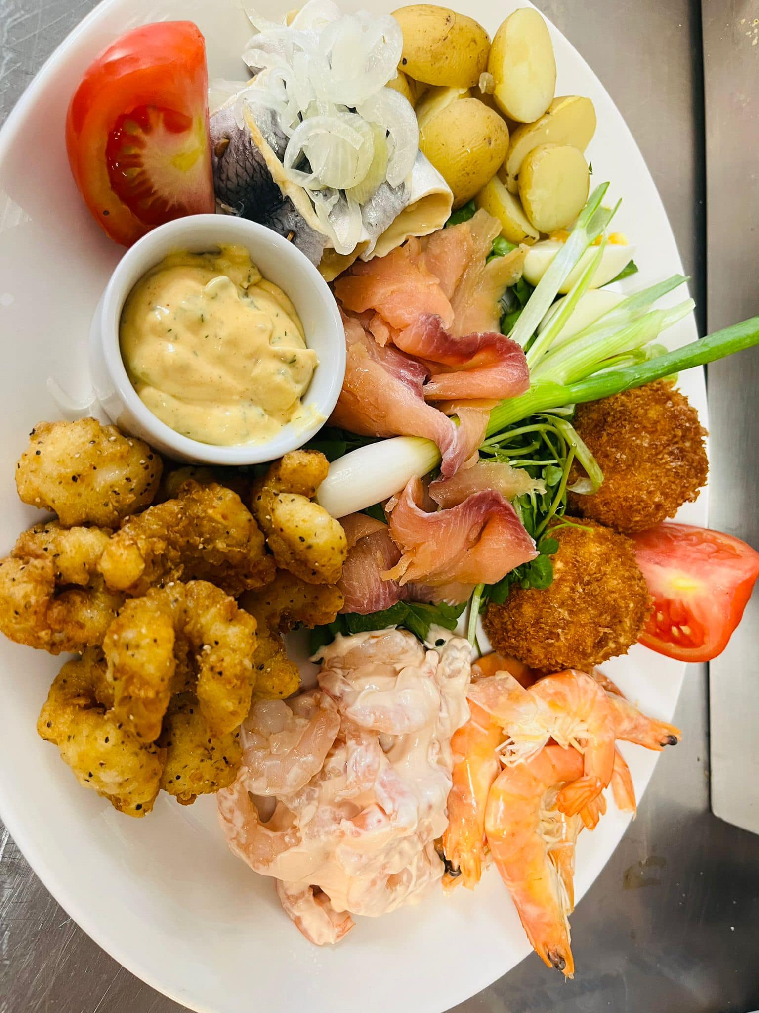 The Gribble Inn - Our sea food sharing platter is back as...
