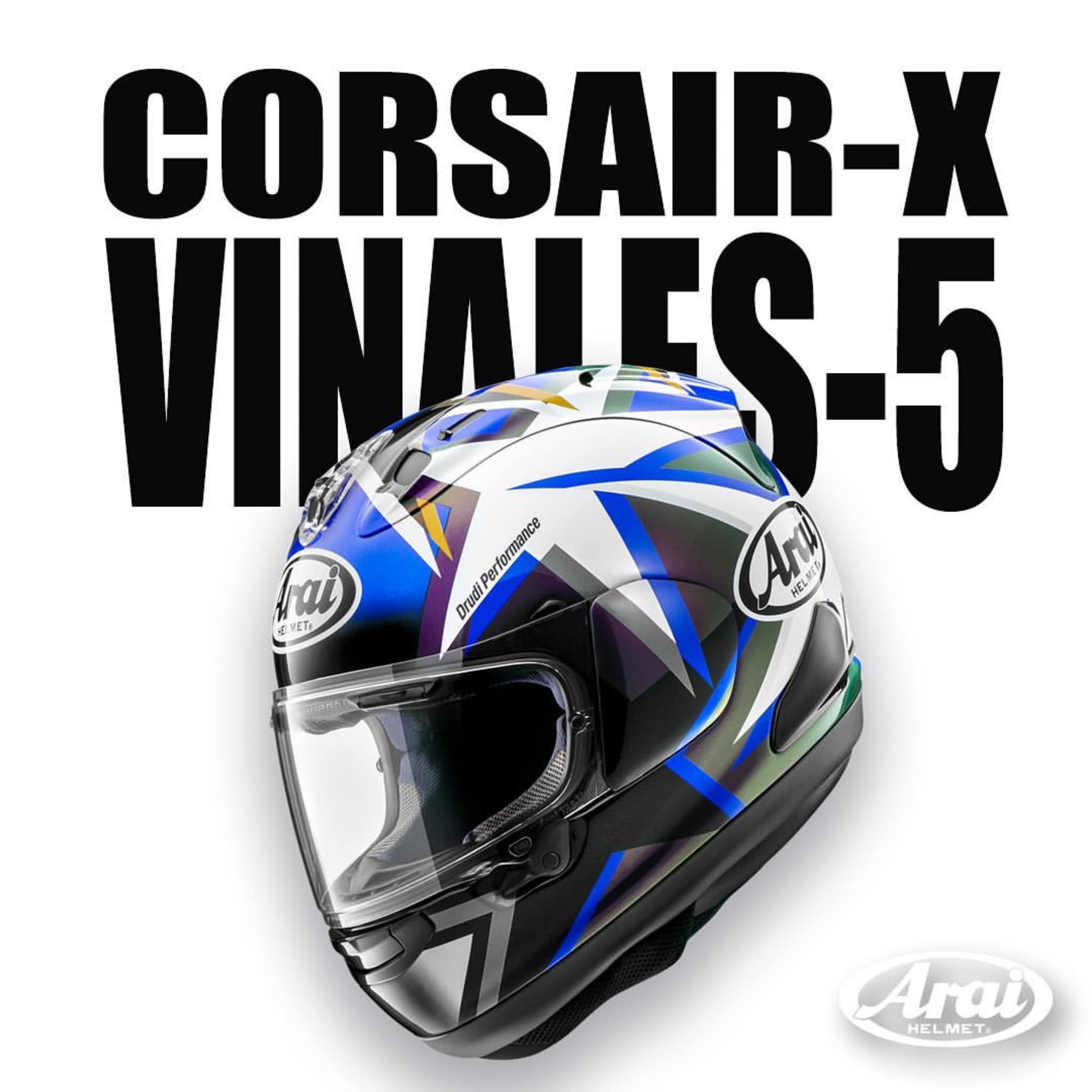 arai corsair x vinales 2018 helmet Corsair-X X Vinales Save 10% on Arai Helmets