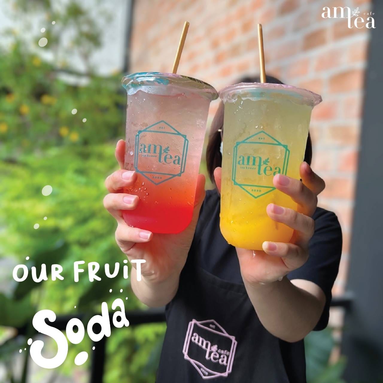 Am Tea Thailand - เมนูโซดาซ่าๆของ Am Tea 🍓 Strawberry... | Facebook