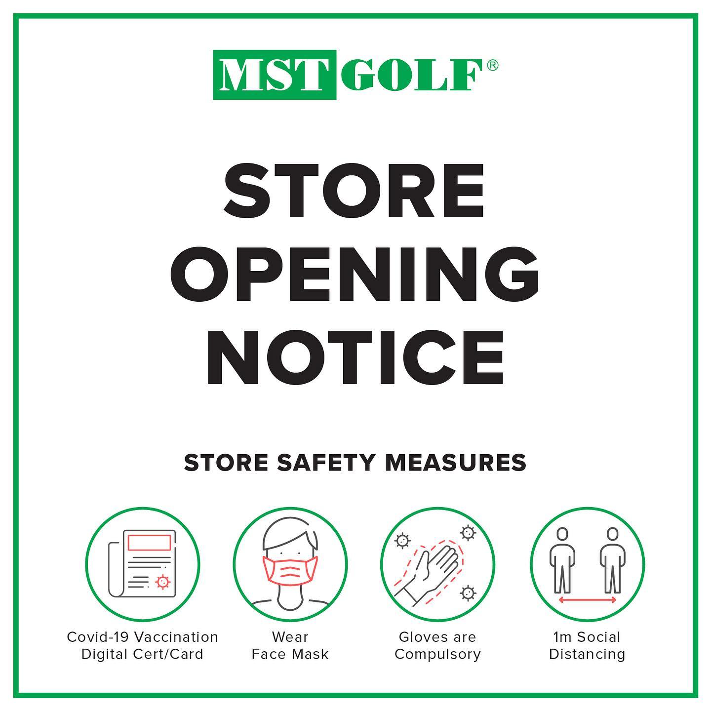 MST Golf - [UPDATE] WE ARE OPEN!! We are pleased to... | Facebook