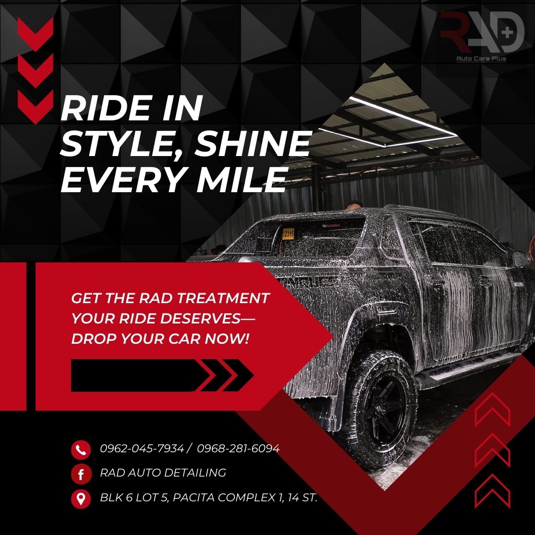 RAD - Dirty Car? Rad Auto Detailing is Open and Ready to Serve You. We ...