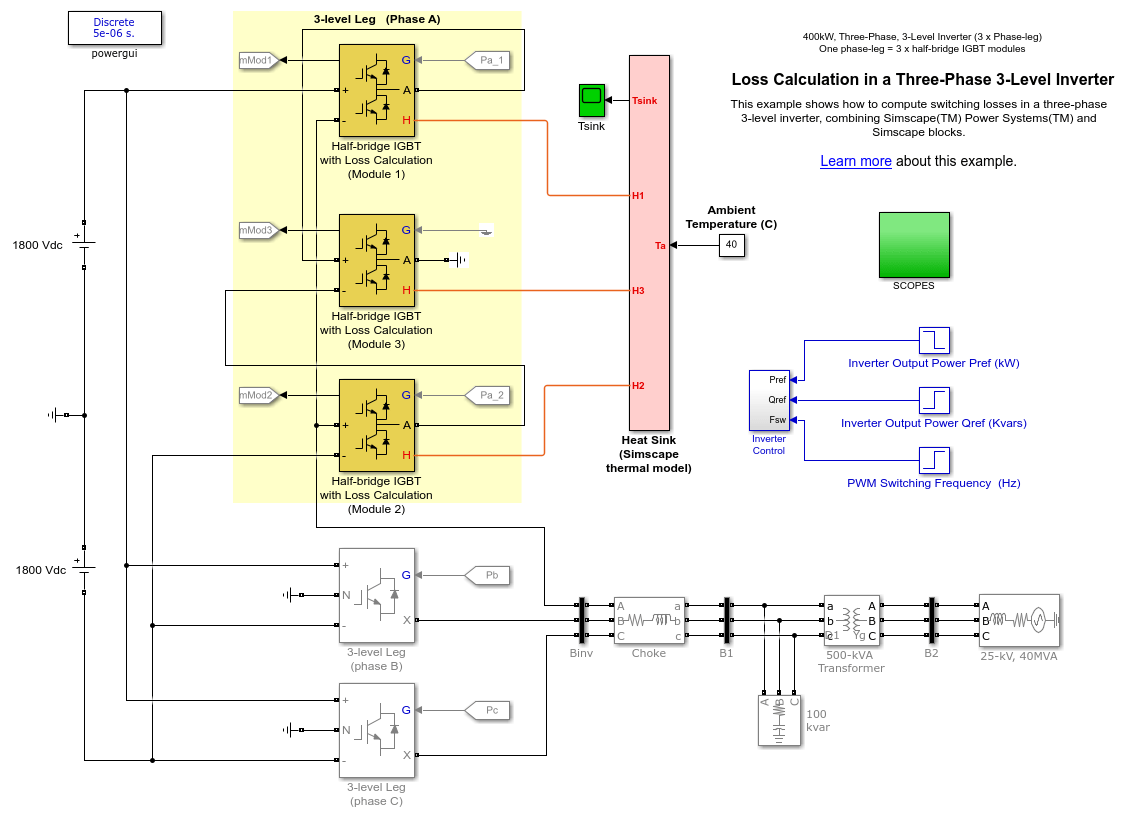 Matlab Simulink - Loss Calculation in a Three-Phase... | Facebook