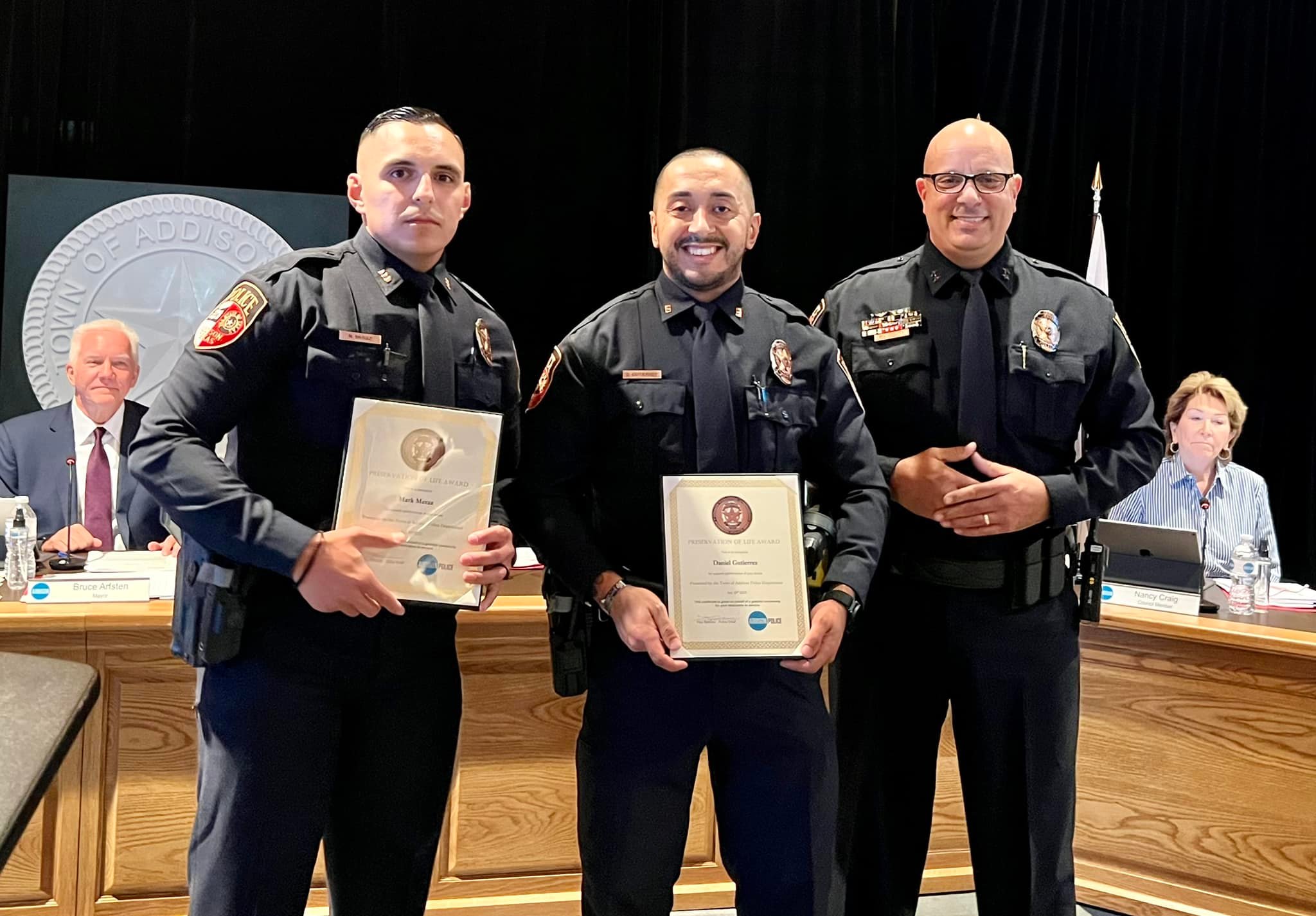At the city council... - Town of Addison Police Department | Facebook