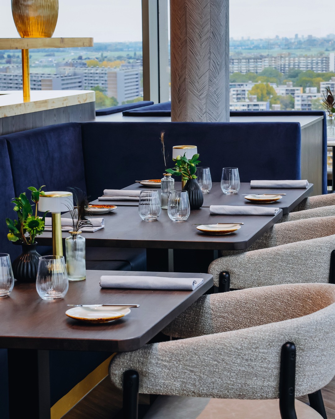 The table versus the view... 👀... - Rooftop Restaurant 16th | Facebook