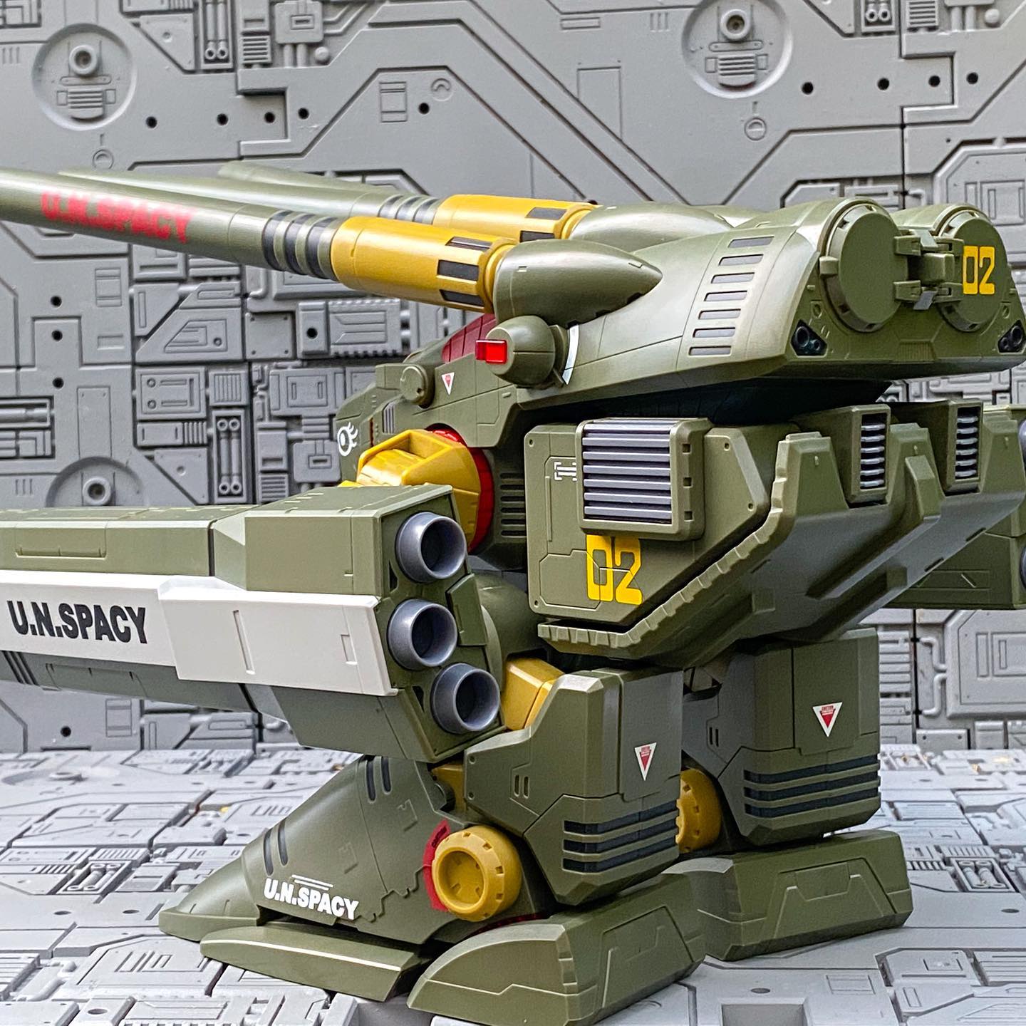 HWR-00-Mk II Monster Bandai Hi-Metal R The Heavy Weight Robot-00