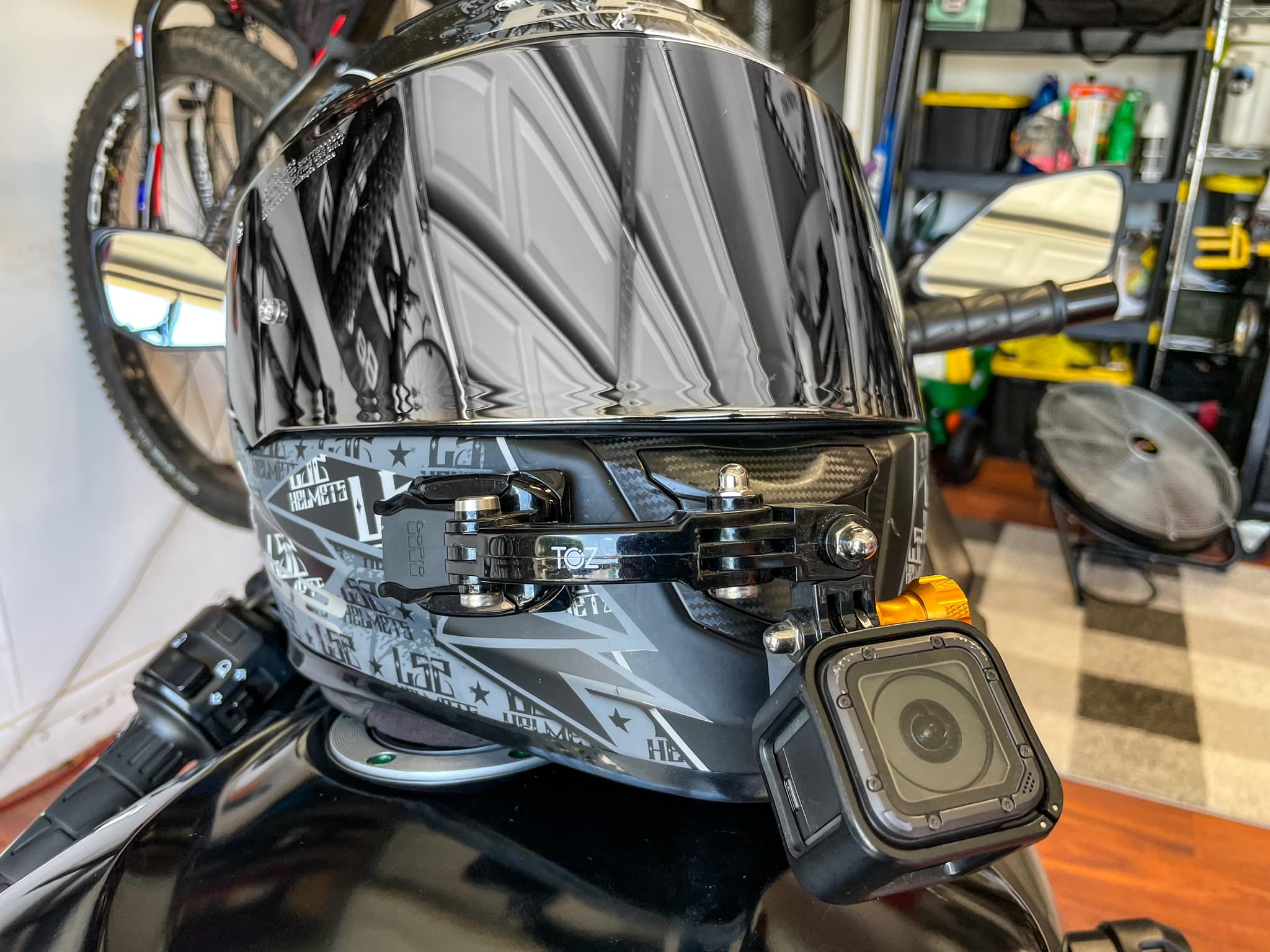 shoei neotec 2 gopro mount RM Gear Helmet Camera  The best Shoei Neotec 2 helmet action camera Chin Mount motovlog setup Shoei Neotec 2 Helmet Chin