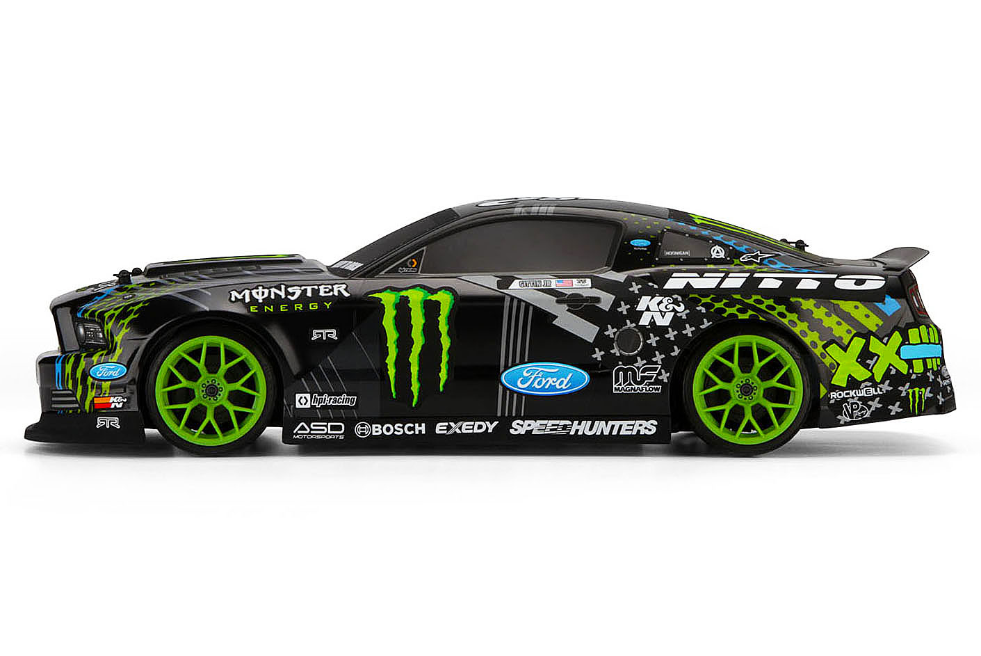 HPI Racing - The Vaughn Gittin Jr. Monster Energy Nitto Tire Ford ...