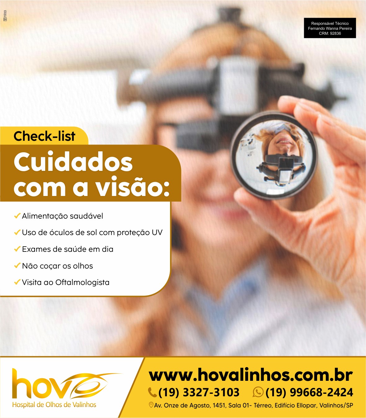 HOV - 👉 Que tal colocar na programação da próxima semana esse check ...