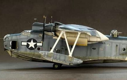 1/72 scale PBM-5 Martin Mariner model by Minicraft