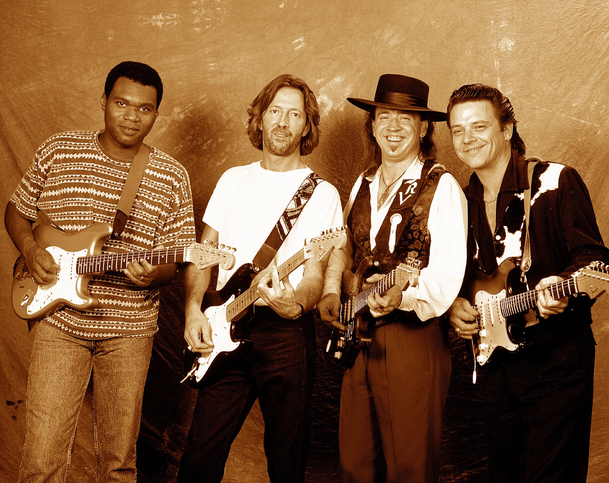 Robert Cray, Eric Clapton, Stevie Ray Vaughan & Jimmie Vaughan