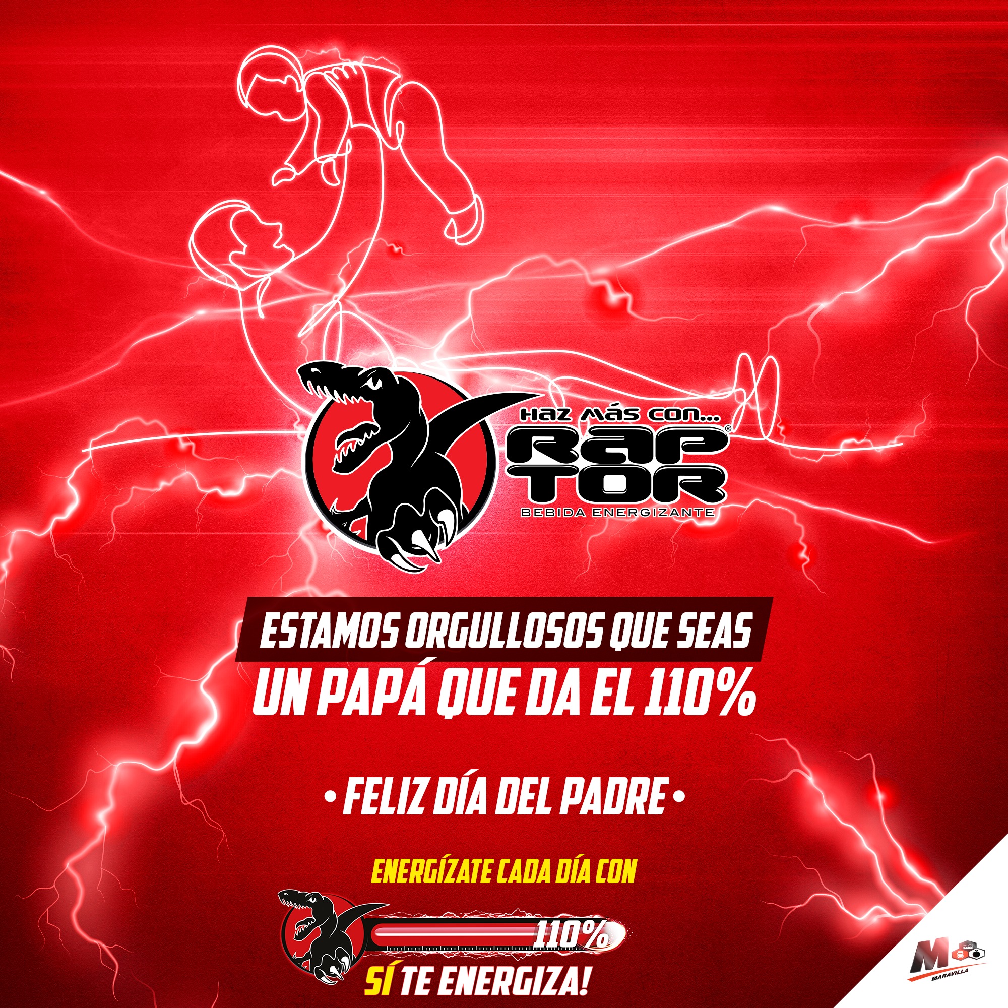 Raptor - ¡Feliz día del padre! 💪🏻🤩⚡ Gracias por entregar todo al 110% # ...