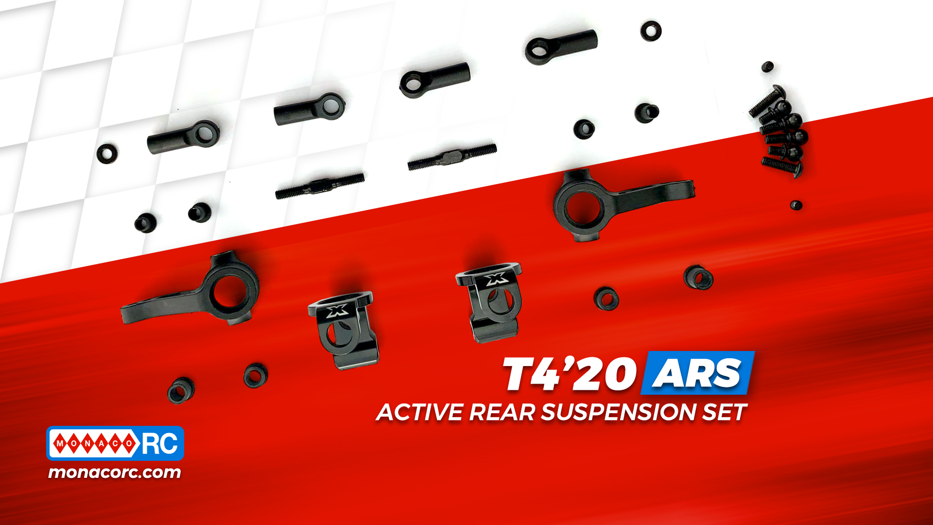 Monaco RC - ♦️Active Rear Suspension (ARS™) rear...