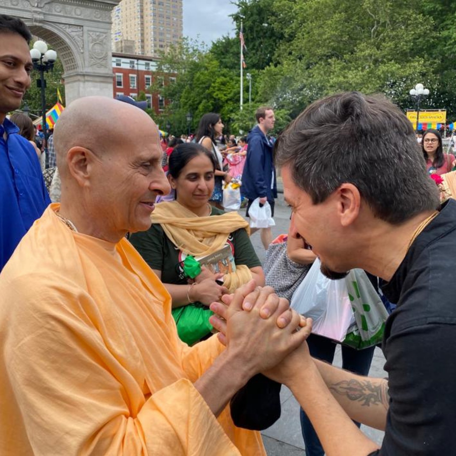 Radhanath Swami - Radhanath Swami spending time with... | Facebook